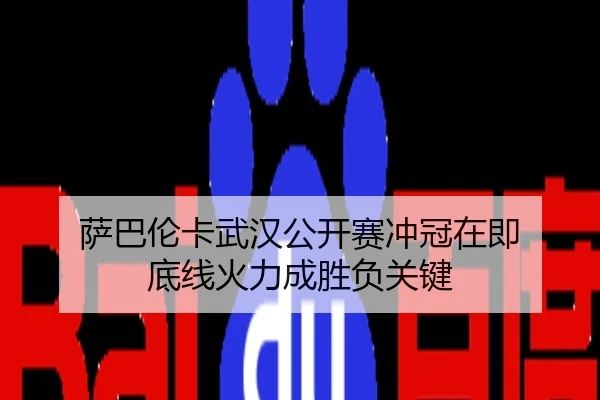萨巴伦卡武汉公开赛冲冠在即 底线火力成胜负关键
